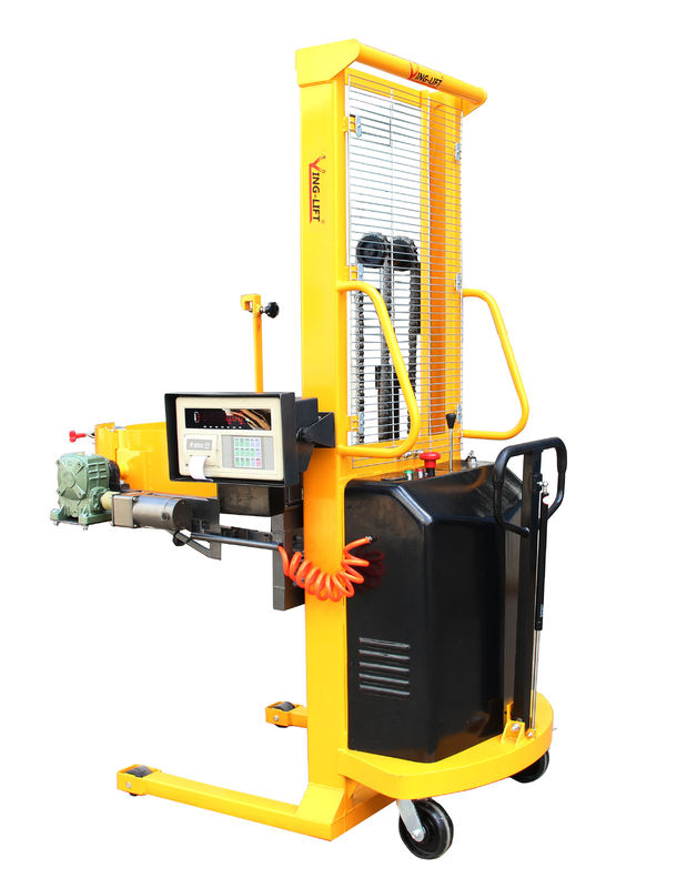 500Kg Load Multi-function Electronic Balance Electric Forklift Drum Lifter