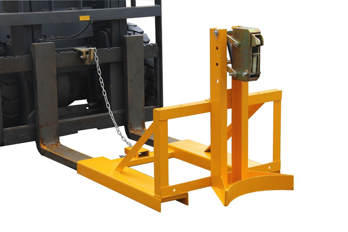Drum Lifter Forklift Attachment Vertical Drum Lifter For Machine Maintenance