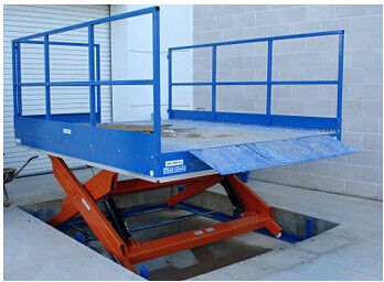 Stationary Hydraulic Lift Platform Scissor Lift For Loading 5 Tons Cargo