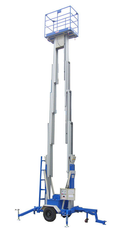 200Kg And 9m Dual Mast Aerial Work Platform Type Truck-Mounted And Aluminum