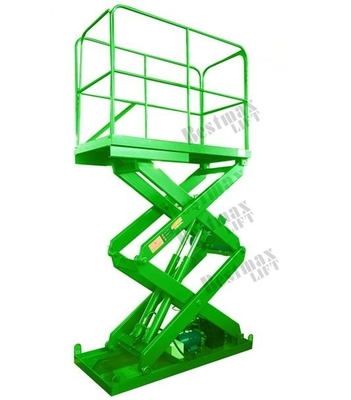 Fixed Cargo Lift Table Hydraulic Scissor Lift Platform 2000Kg Loading Capacity