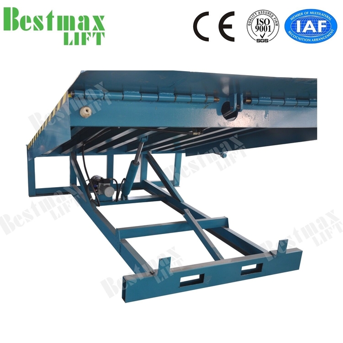 Electric Fixed Loading Dock Ramp for Container Loading 6000Kg, ±300mm ...